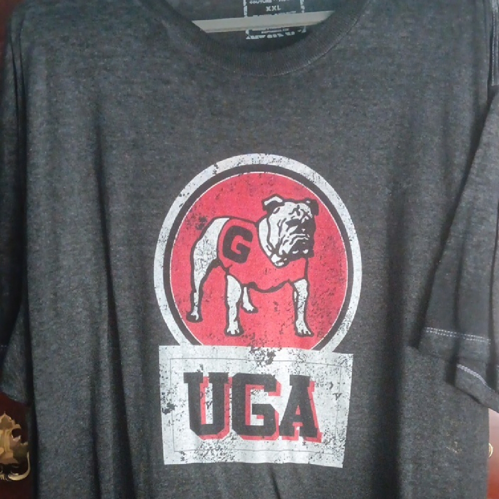 UGA Graphic Women's Short Sleeve Tee - Gray